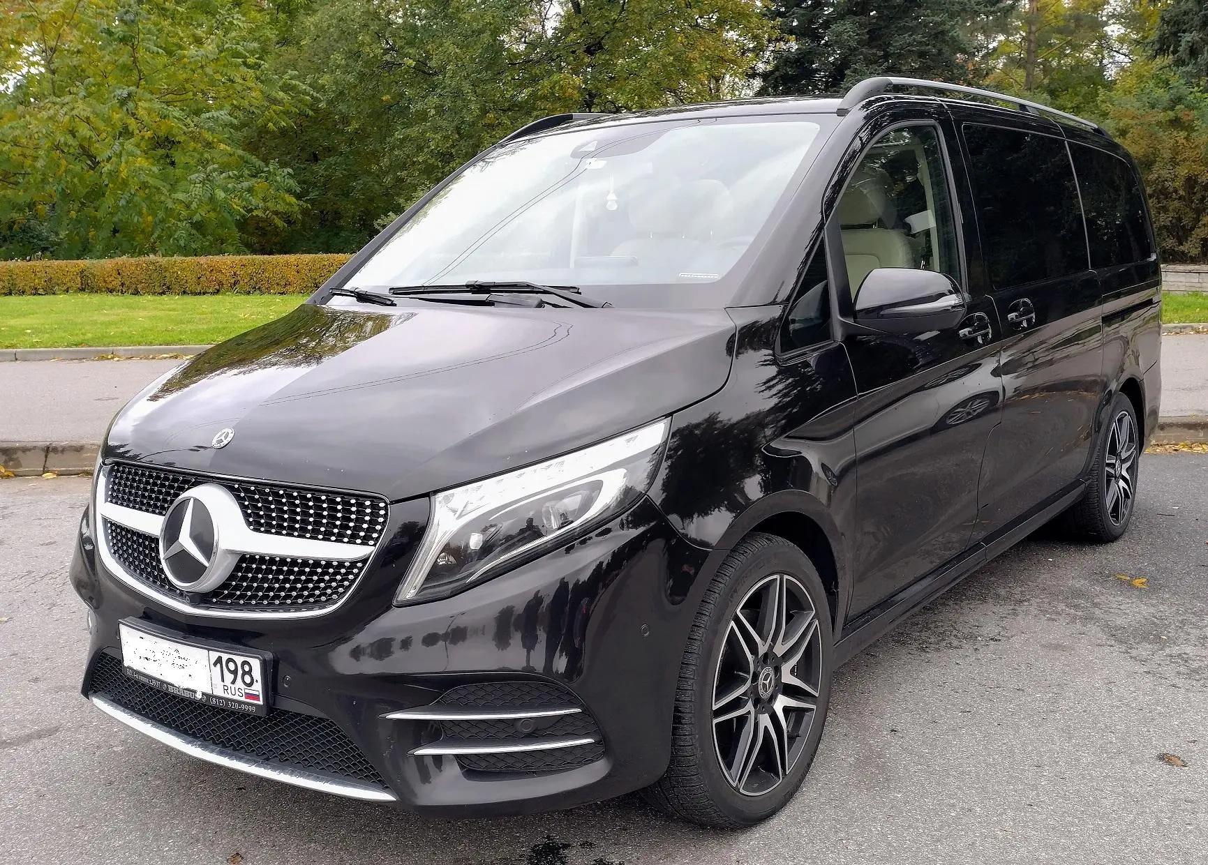 Mercedes V-Class рестайлинг, 6 мест